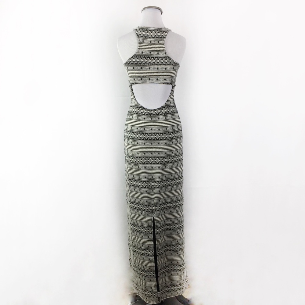 LOWEST ⬇️$50 NWT BB DAKOTA Black/White Maxi Dress - Picture 6 of 8